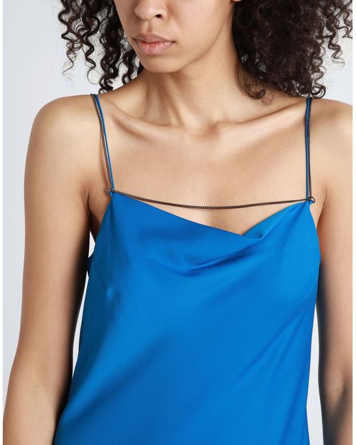 Calvin Klein Blue Maxi-Kleid