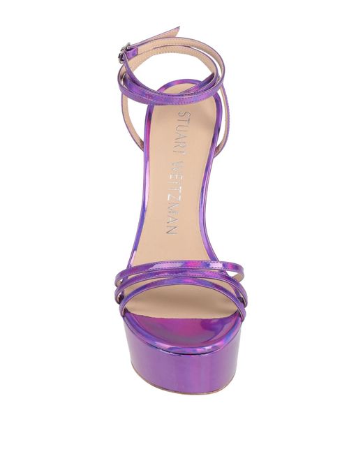 Stuart Weitzman Purple Sandals