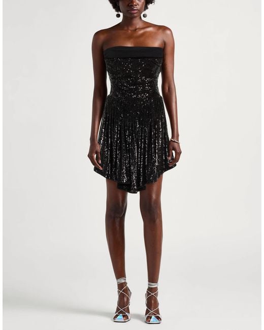 GIUSEPPE DI MORABITO Black Mini Dress Polyester