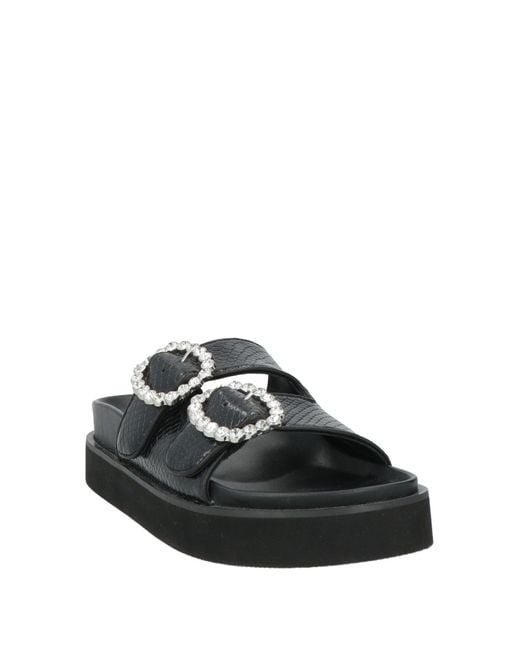 Maje Black Sandale