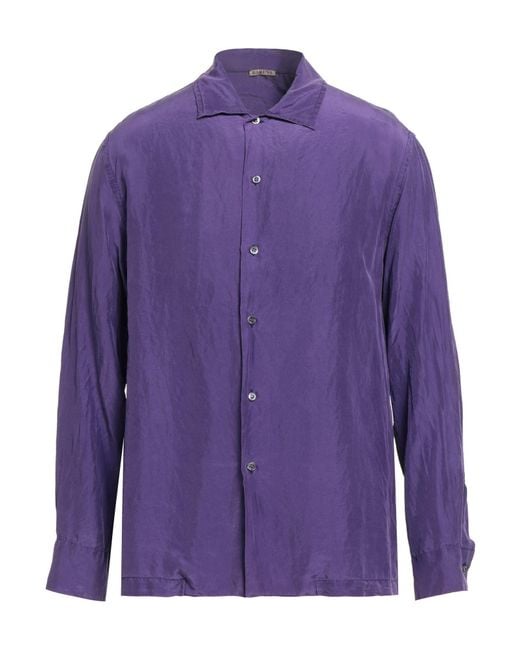 Barena Purple Shirts for men