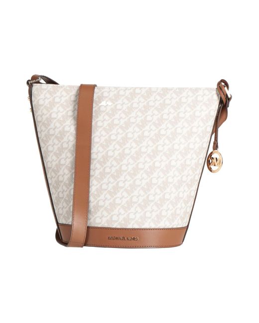 MICHAEL Michael Kors White Cross-Body Bag