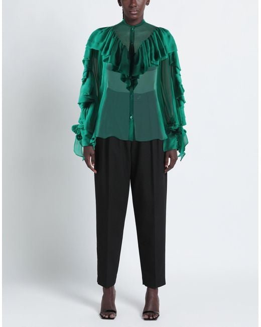 Camicia di Rochas in Green