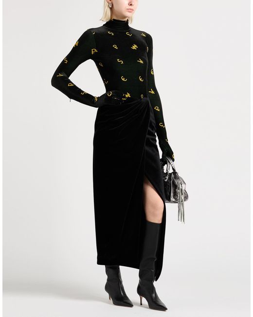 Vetements Black Dark Top Polyamide, Elastane