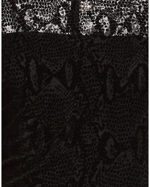 Givenchy Black Mini Dress Polyester, Elastane