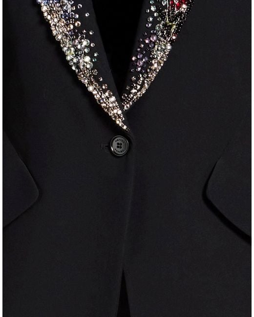 McQueen Black Blazer Viscose, Acetate