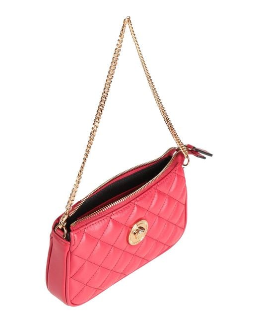 Versace Pink Handbag Lambskin
