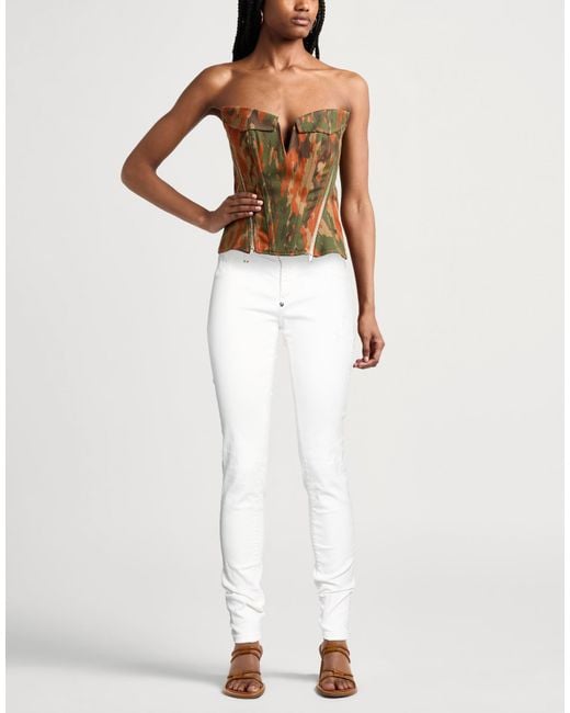 Philipp Plein White Jeans