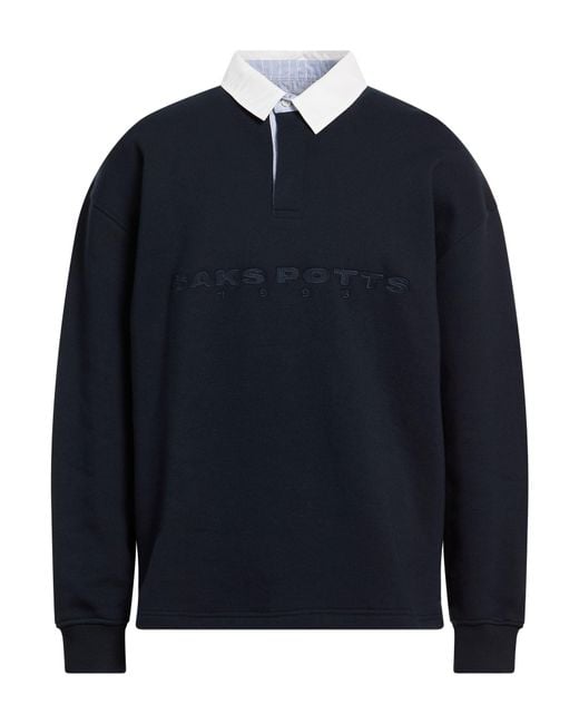 Polo Saks Potts de hombre de color Blue