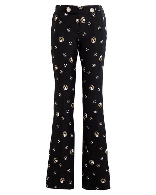 Giambattista Valli Black Pants Polyester, Acrylic, Wool, Acetate, Textile Fibers