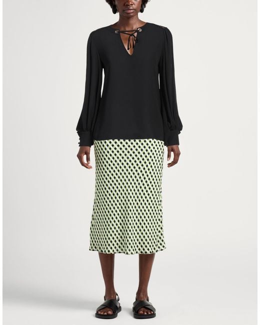 Liu Jo Black Top Polyester, Cotton