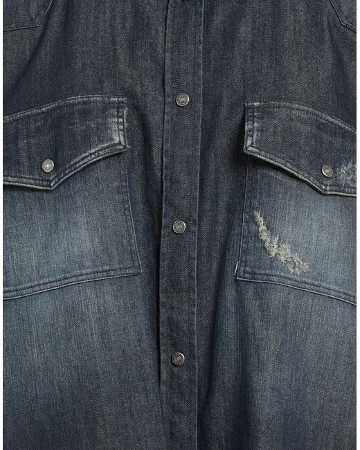 Dondup Black Denim Shirt