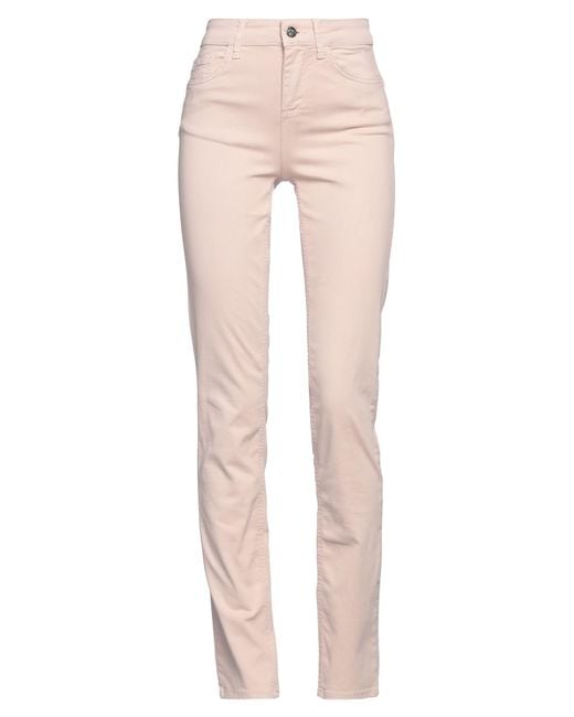 Rebel Queen Natural Pants Cotton, Polyester, Elastane