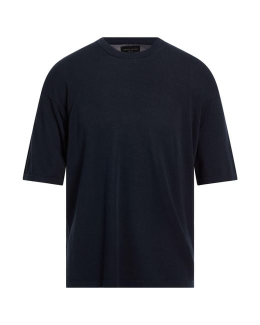 Roberto Collina Blue Jumper for men