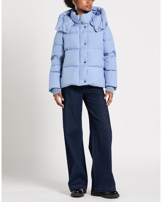 Moorer Blue Puffer Polyamide