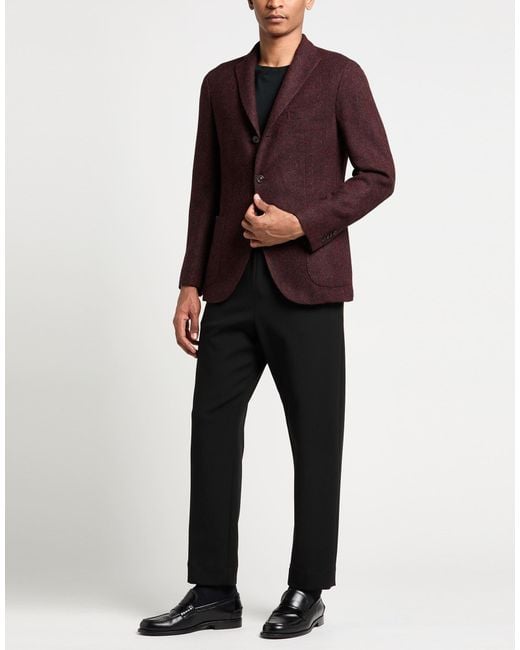 Boglioli Purple Blazer for men