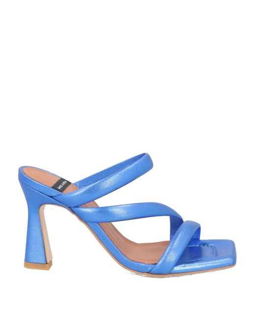 Angel Alarcon Blue Sandals