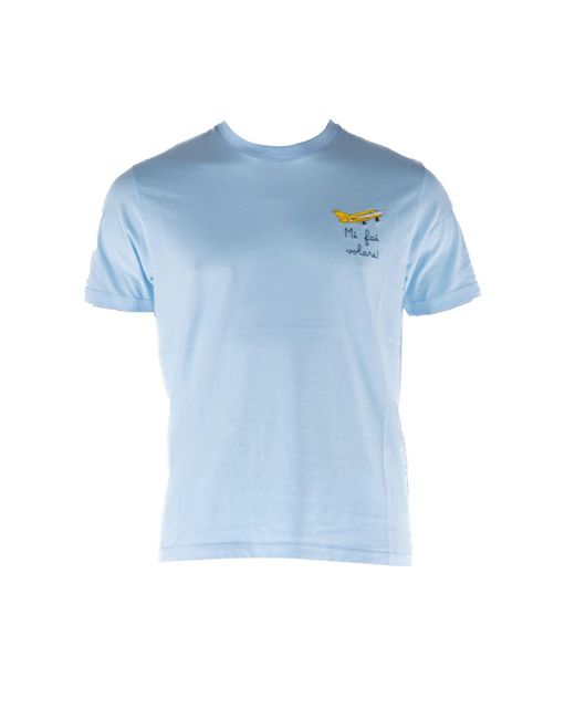 Mc2 Saint Barth T-shirts in Blue für Herren