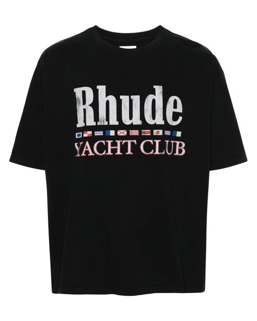 T-shirt di Rhude in Black da Uomo