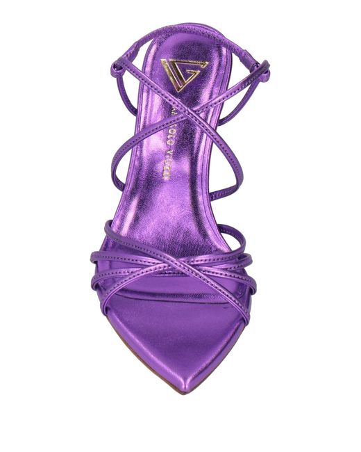 Giampaolo Viozzi Purple Sandale