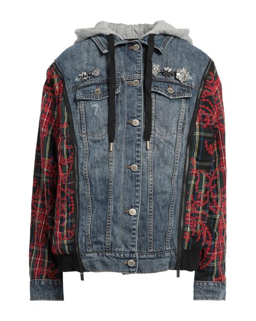Manteau en jean Desigual en coloris Blue
