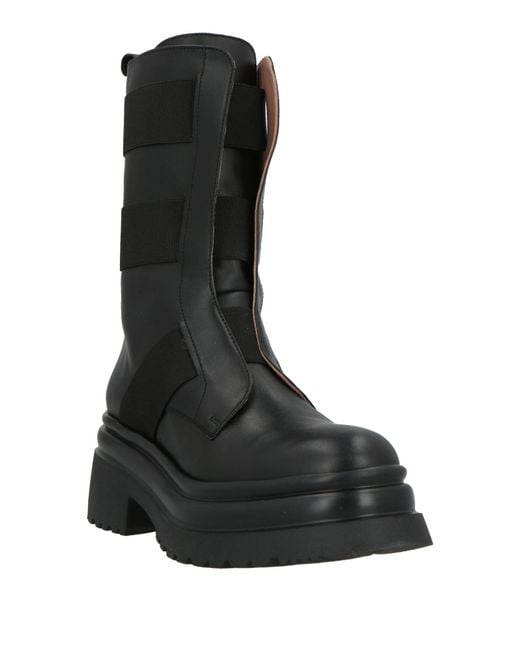 Pollini Black Ankle Boots