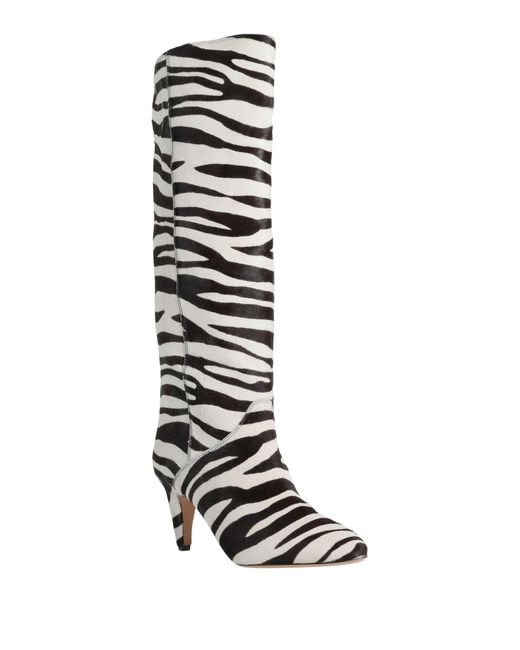 Isabel Marant White Knee Boots