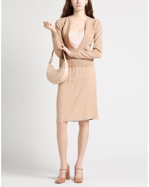 N°21 Natural Sweater Virgin Wool, Cashmere, Acetate, Silk, Cotton