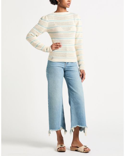 Emilio Pucci White Sweater Viscose, Cotton