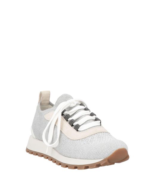 Brunello Cucinelli White Trainers