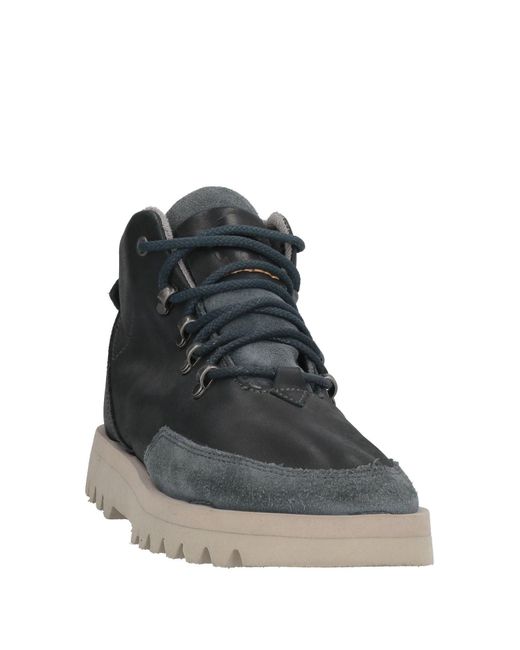 Satorisan Black Ankle Boots Leather for men