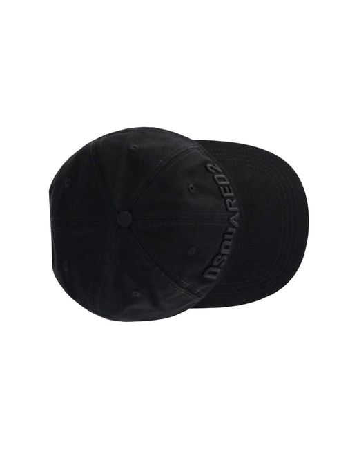 Sombrero DSquared² de hombre de color Black