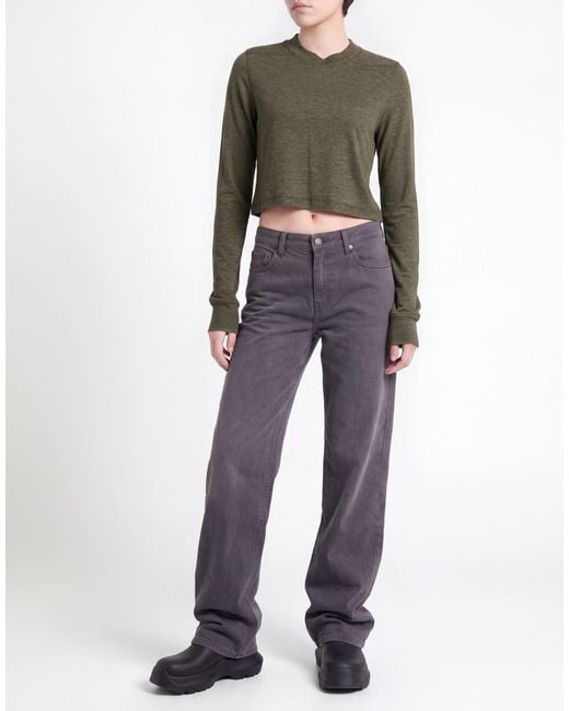 Rick Owens Green T-Shirt Cotton