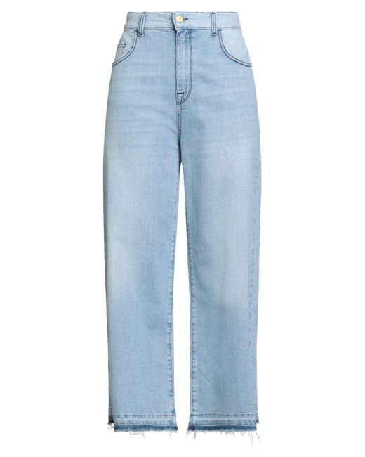Manila Grace Blue Jeans Cotton, Elastane