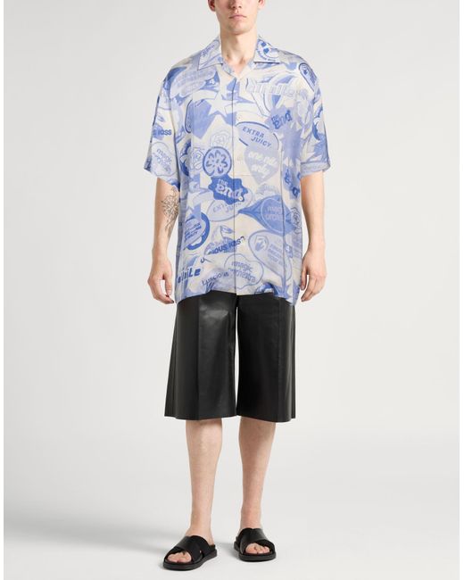 Jil Sander Blue Shirt for men