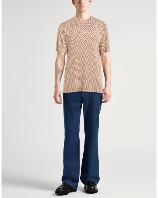 Giorgio Armani Pink T-Shirts for men
