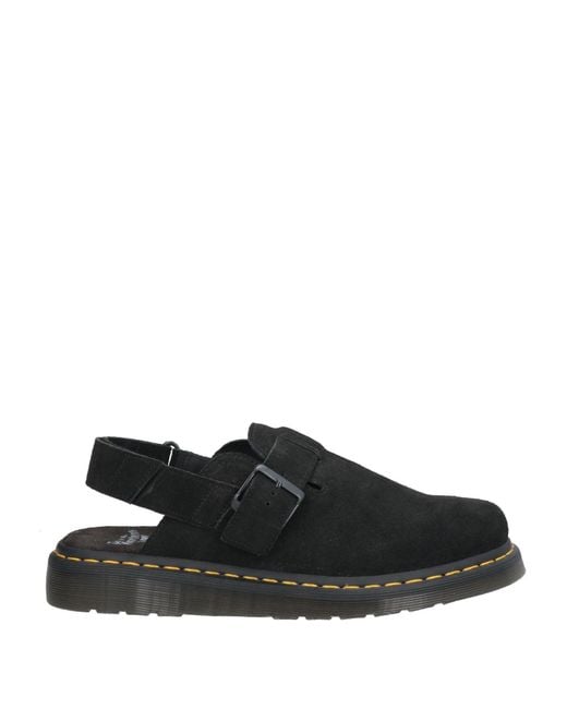 Dr. Martens Black Mules & Clogs for men