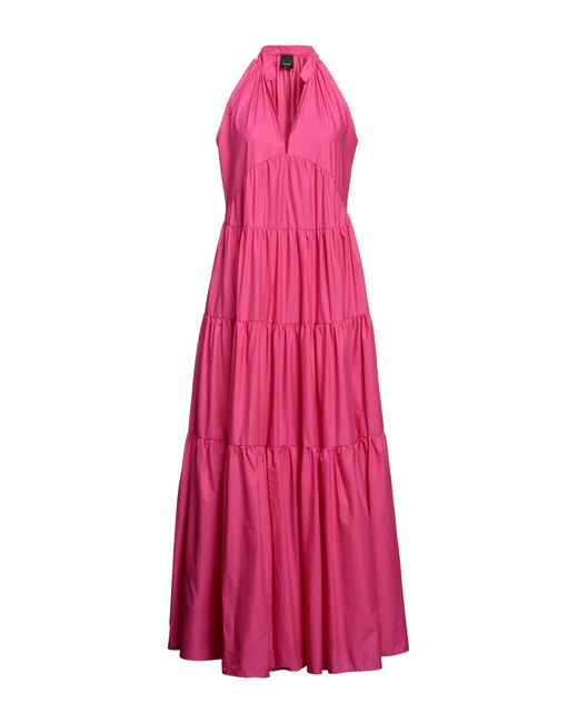 Pinko Pink Maxi Dress
