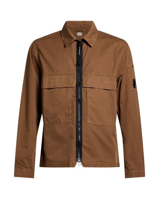 C P Company Brown Jacket for men
