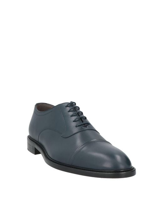Sergio Rossi Blue Lace-Up Shoes for men