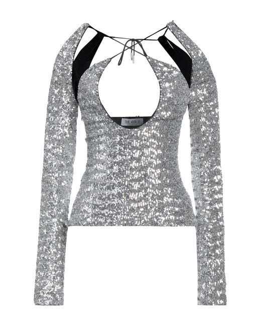 The Attico Gray Top