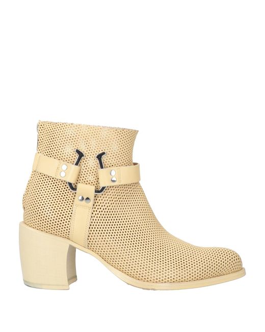 Rocco P Natural Ankle Boots Leather