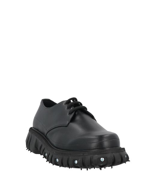 Phileo Black Lace-up Shoes for men