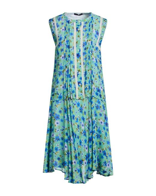 High Blue Midi Dress