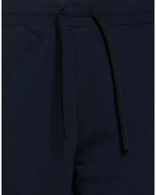 EA7 Blue Pants Cotton, Elastane for men