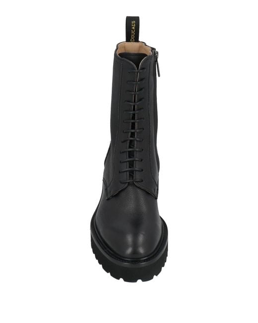 Doucal's Black Ankle Boots