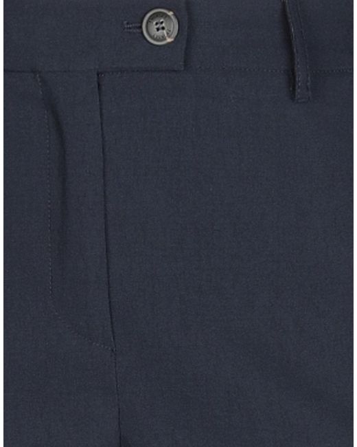 Twinset Blue Pants Viscose, Polyamide, Elastane