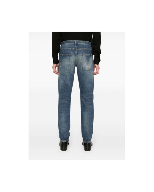 Pantalon en jean Saint Laurent pour homme en coloris Blue