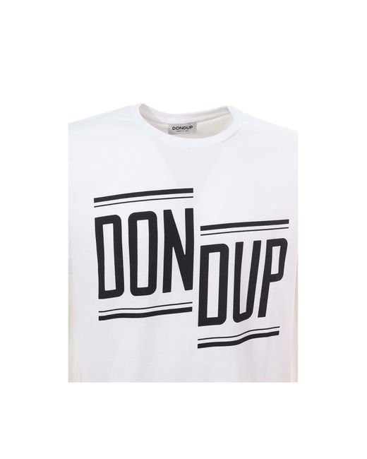 Dondup T-shirts in White für Herren