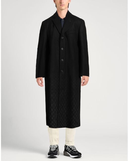 M I S B H V Mantel in Black für Herren